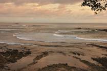 Fim de tarde em Dominicalito, no litoral da Costa Rica